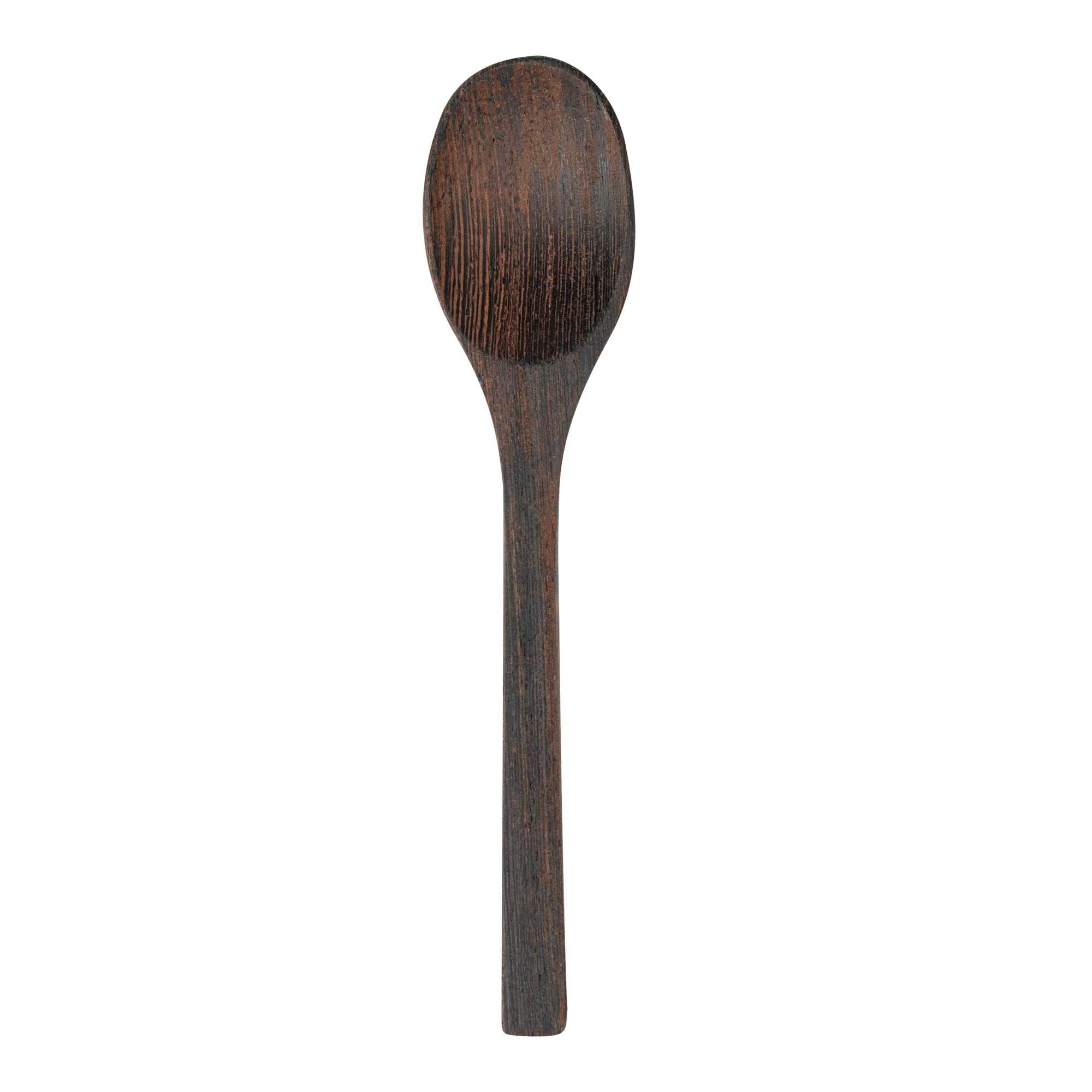 Coco Casa Ebony Wood Spoon - 6 1/4" x 1 1/2" - 1 count box