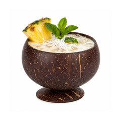 Coco Casa 10 oz Handmade Coconut Cocktail Coconut Cup - 4