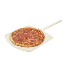 Pizzaly Natural Pinewood Tapered Pizza Peel - with 21