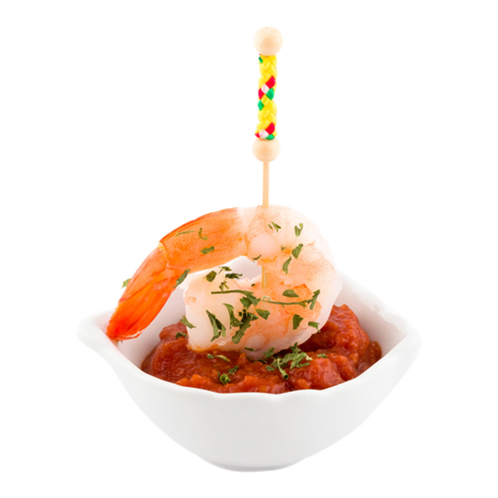 Chef 101 2 oz Round White Porcelain Mini Royale Dish - 3 1/4" x 2 1/2" x 1 1/4" - 10 count box