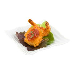 Chef 101 Rectangle White Porcelain Piega Plate - 4