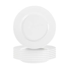 German Standard Round Beige Mesh Embossed Porcelain Bread and Butter Plate - 6 1/2