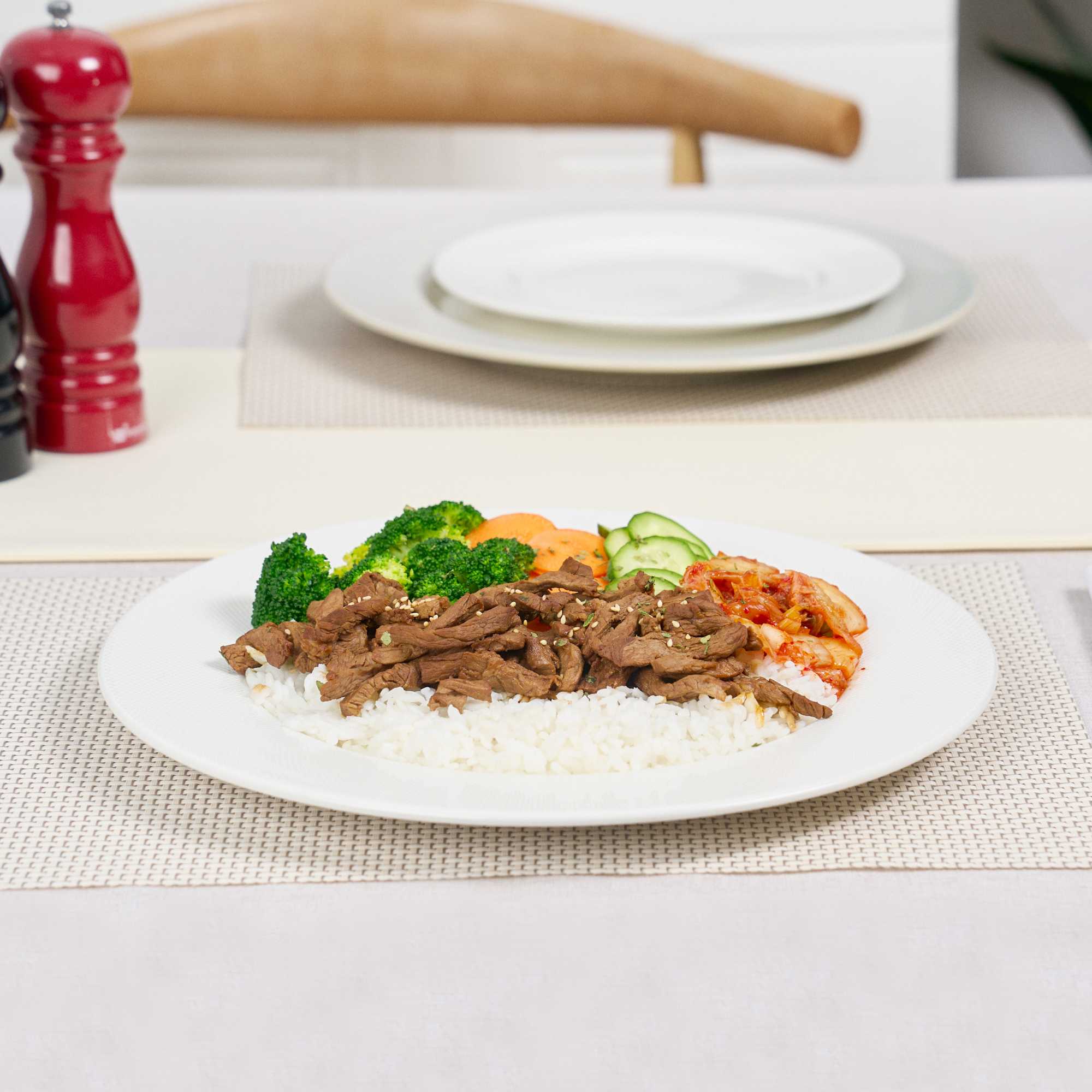 German Standard Round Beige Mesh Embossed Porcelain Dinner Plate - 12 1/2" x 12 1/2" x 1" - 4 count box