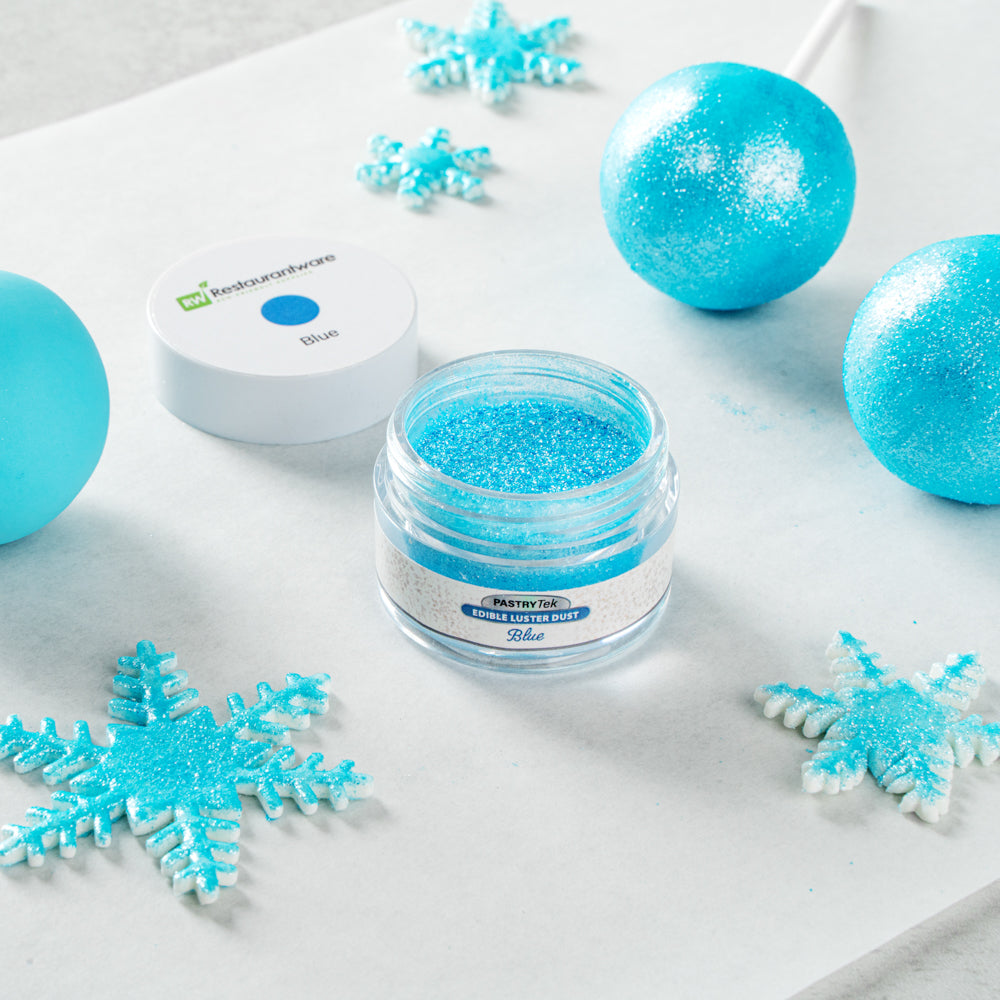 Pastry Tek 5g Blue Edible Luster Dust - Food Grade - 1 count box