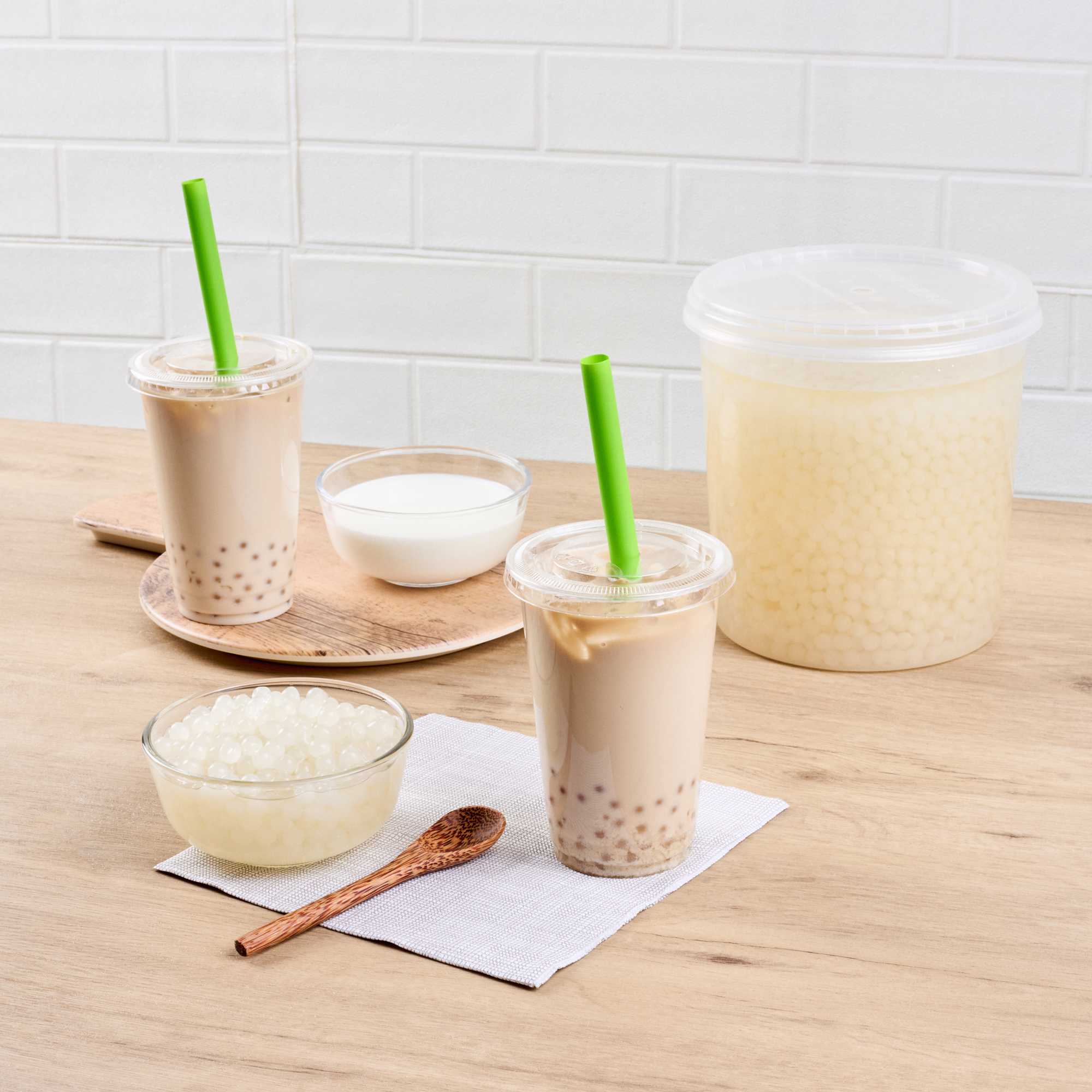Tea Tek 7 lb Popping Boba - Yogurt - 1 count box