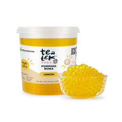 Tea Tek 7 lb Lemon Popping Boba - 1 count box