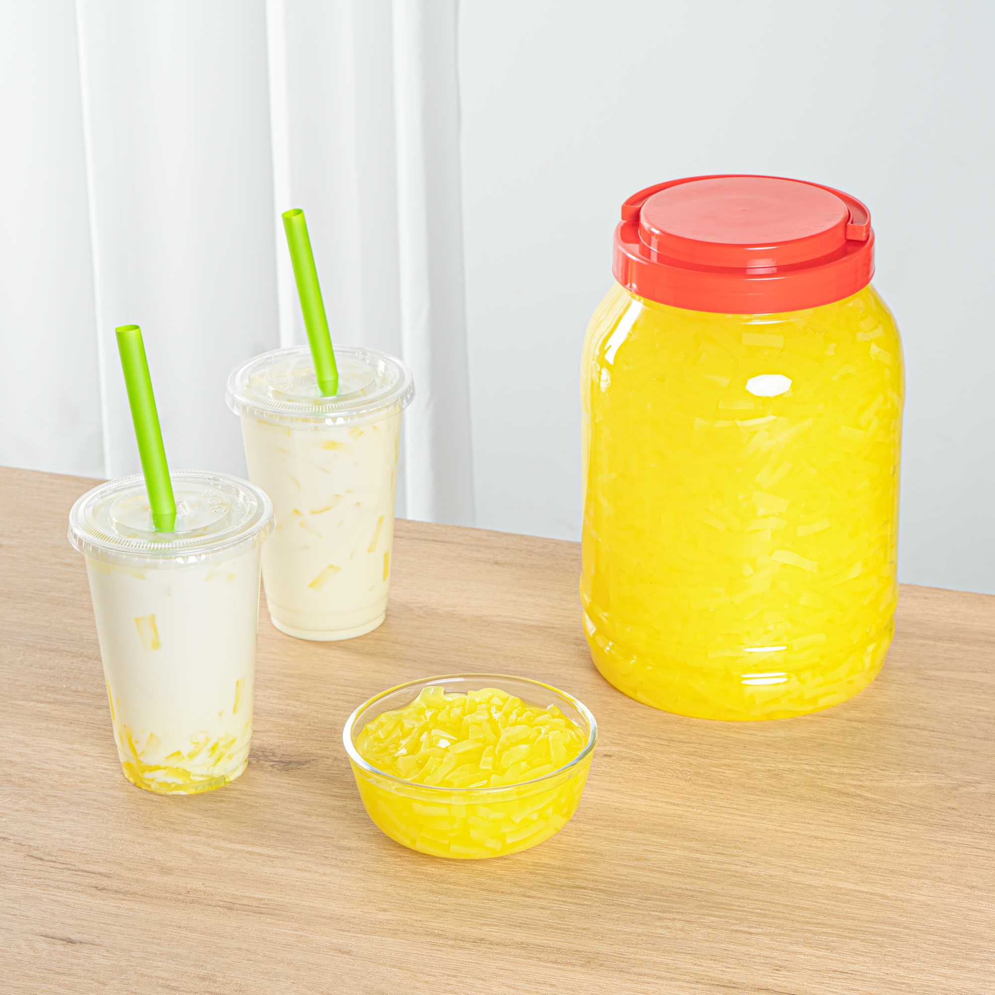 Tea Tek 8.8 lb Jelly Topping - Mango Coconut - 1 count box