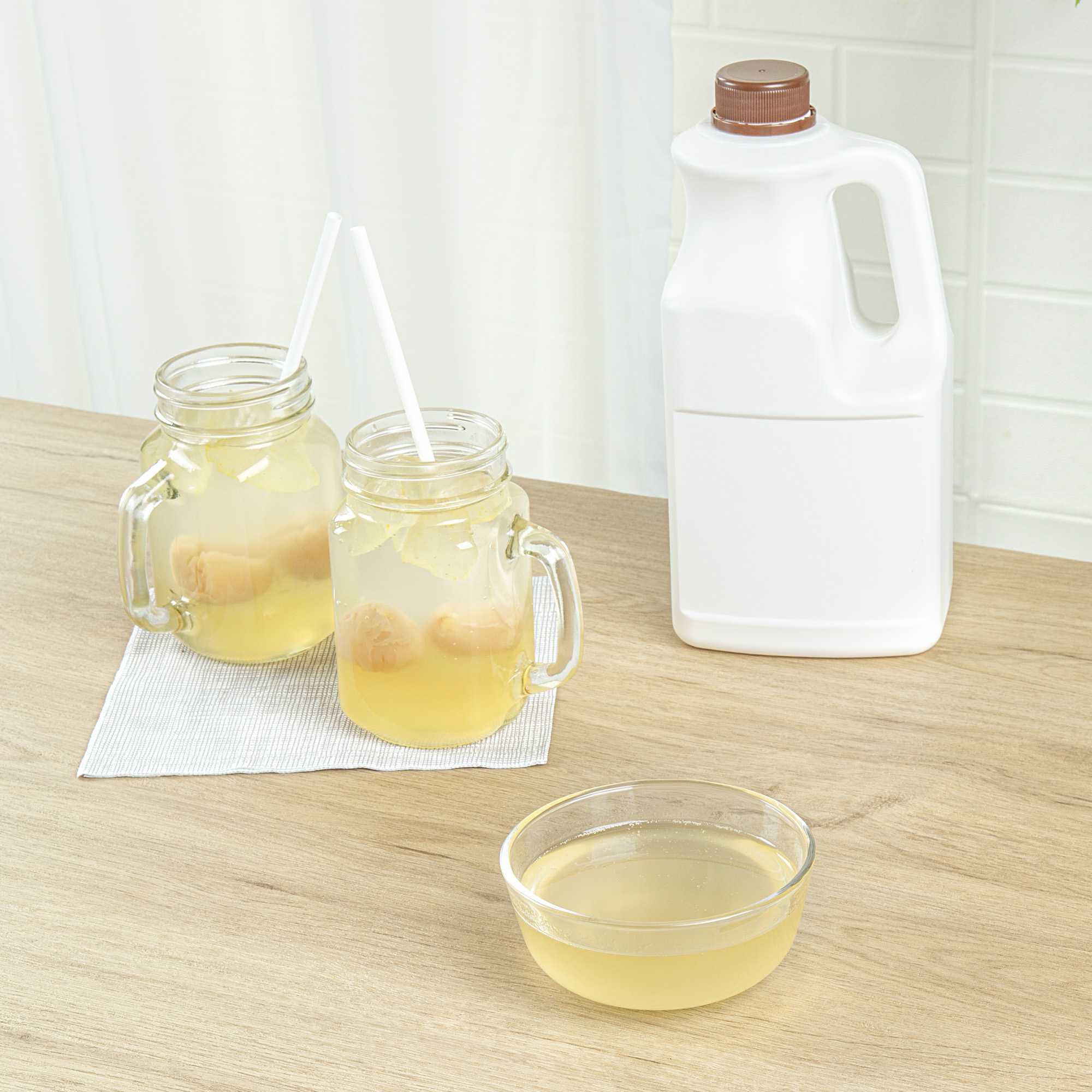 Tea Tek 64 fl. oz Lychee Concentrated Syrup - 1 count box