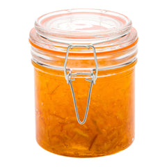 Vetri 9 oz Round Glass Nostalgic Mason Jar - with Clamp Lid - 3 1/4
