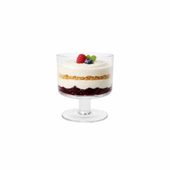 Vetri 6 oz Round Glass Parfait Compote Bowl - 3