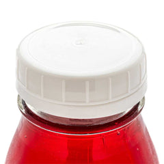 French Countryside White Plastic Replacement Cap - Tamper-Evident, Fits 16 oz Square Bottle - 2