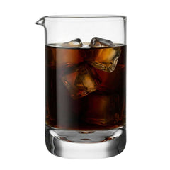 Bar Lux 17 oz Cocktail Mixing Glass - Hand-Blown, Crystal - 3 3/4