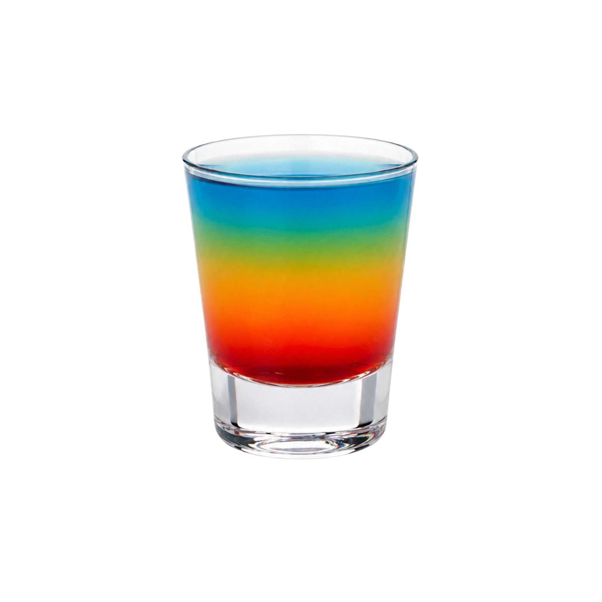 Moda Nude 2 oz Shot Glass - Crystal - 2" x 2" x 2 1/2" - 6 count box
