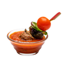 Mini Serve 3 oz Glass Strata Mini Tasting Bowl - 3 1/4