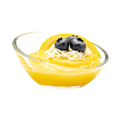 Mini Serve 3 oz Glass Incline Mini Dessert Bowl - 3 3/4