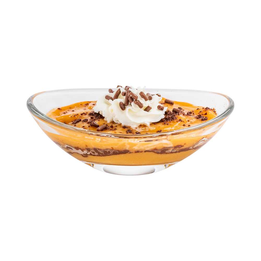 Mini Serve 2 oz Glass Ellipse Mini Tasting Bowl - 3 3/4" x 2 1/4" x 1" - 6 count box