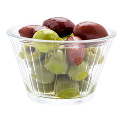 Vetri 6 oz Glass Small Bowl - Fluted - 3 1/2