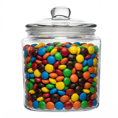 Vetri 0.2 gal Glass Storage Jar - with Glass Lid - 4 1/4