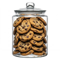 Vetri 1.5 gal Glass Storage Jar - with Glass Lid - 7 3/4
