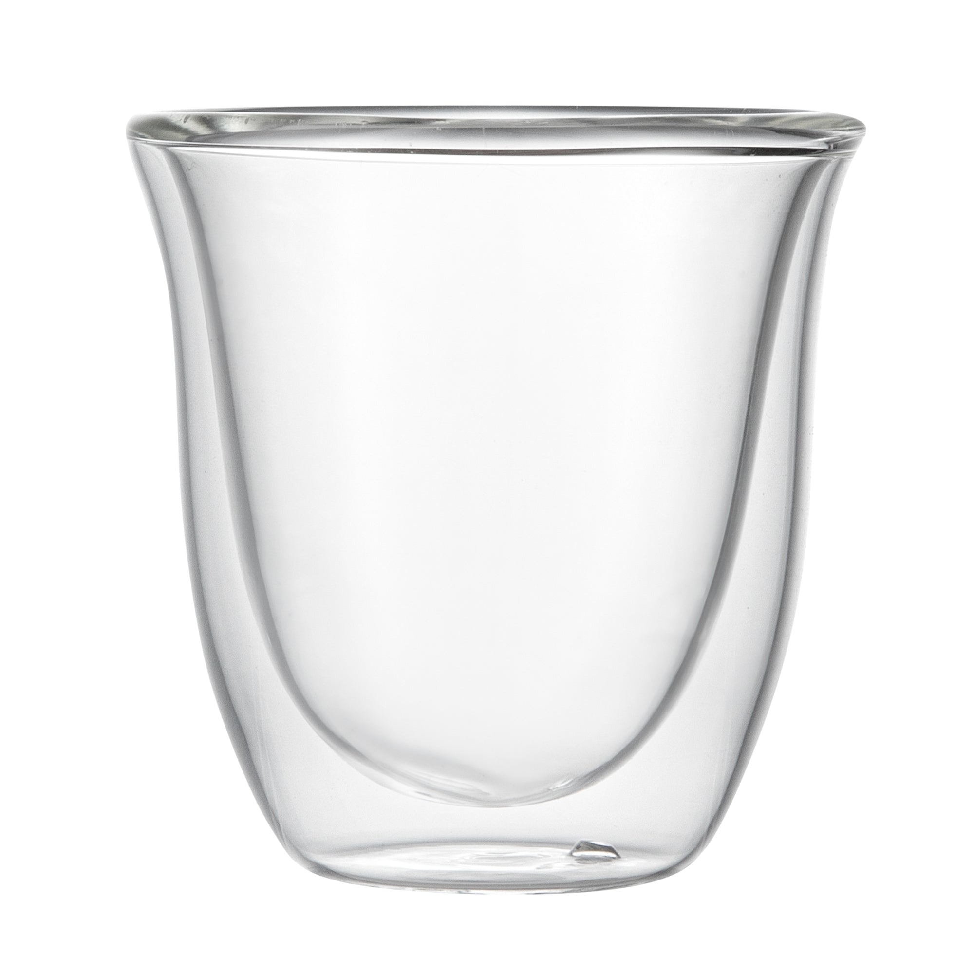 Forma Professional 3 oz Shot Glass / Espresso Cup - Double Wall, Borosilicate - 2 1/2'' x 2 1/2'' x 2 1/2'' - 12 count box