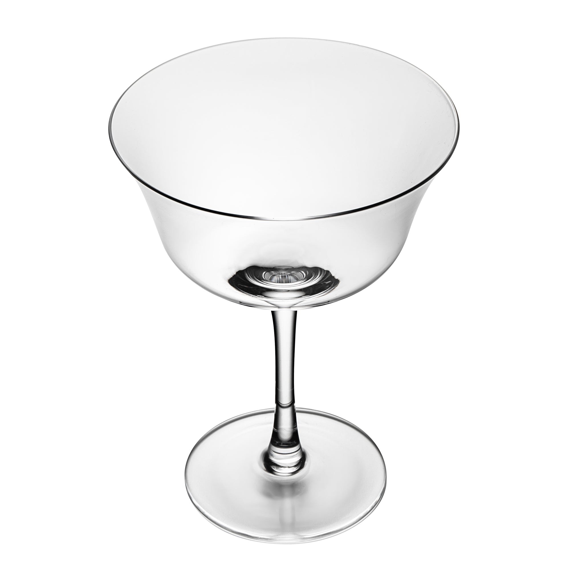 Vetri 13 oz Flared Coupe Glass - 4 1/2" x 4 1/2" x 6" - 6 count box