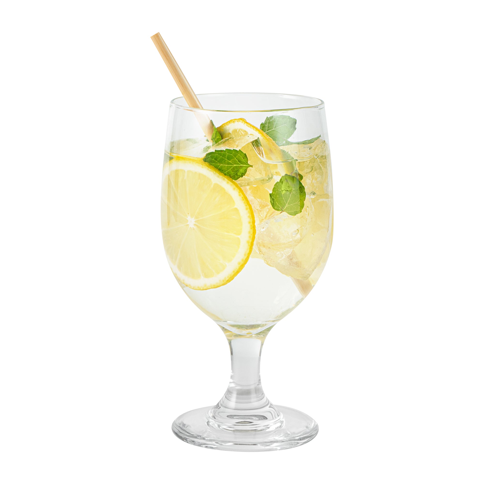 Vetri 12 oz Water Goblet Glass - 2 3/4" x 2 3/4" x 6" - 24 count box