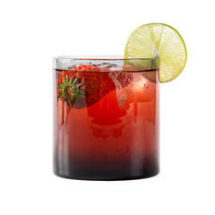 Vetri 10 oz Gray Rocks / Old Fashioned Glass - 3 1/4