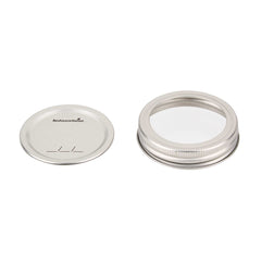 Vetri Wide Mouth Lid and Band - Fits 15 and 36 oz Canning / Mason Jars - 576 count box