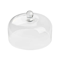 Vetri Round Clear Glass Cake Cover - 9 3/4