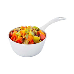 Met Lux Round Silver Stainless Steel Mini Sauce Pan - 7