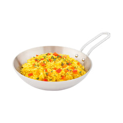 Met Lux Round Silver Stainless Steel Mini Skillet - 6 1/2