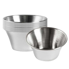 Met Lux 4 oz Stainless Steel Condiment Cup - 3