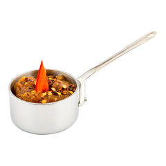 Met Lux 2 oz Silver Stainless Steel Mini Sauce Pan - 5