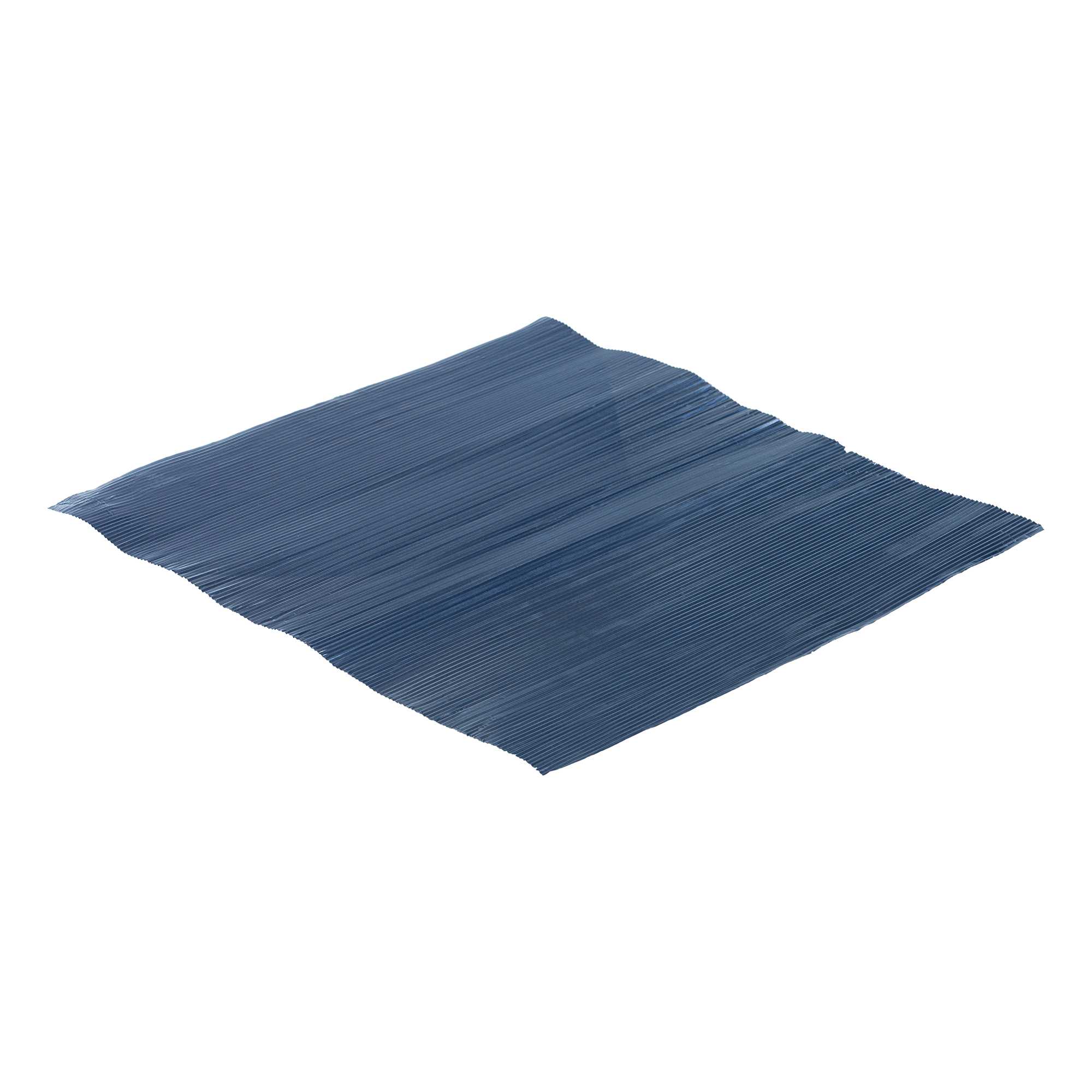 Foil Lux Navy Aluminum Wrap and Basket Liner - 12" x 12" - 500 count box