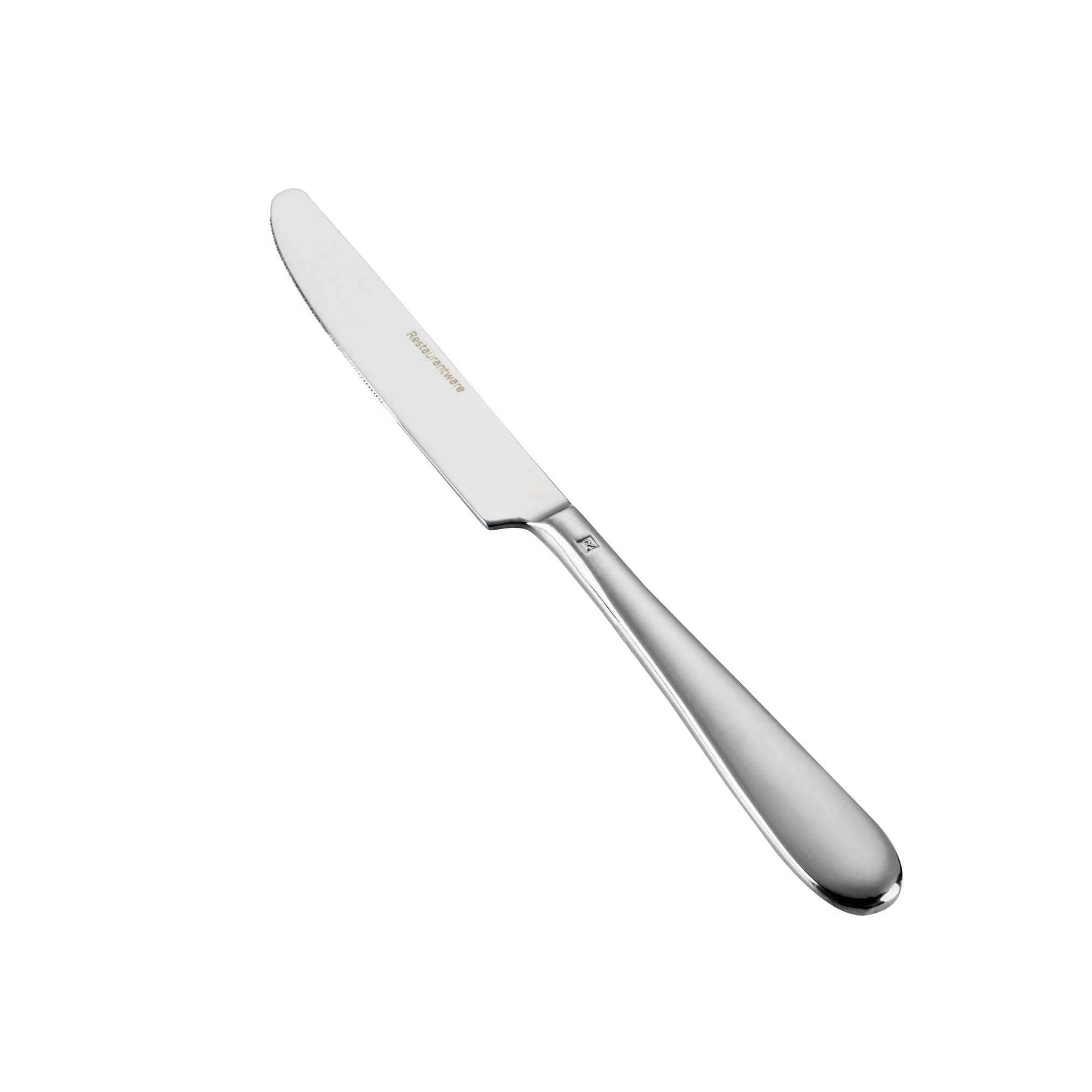 Sovereign 13/0 Stainless Steel Table Knife - 9 1/4" - 2 count box