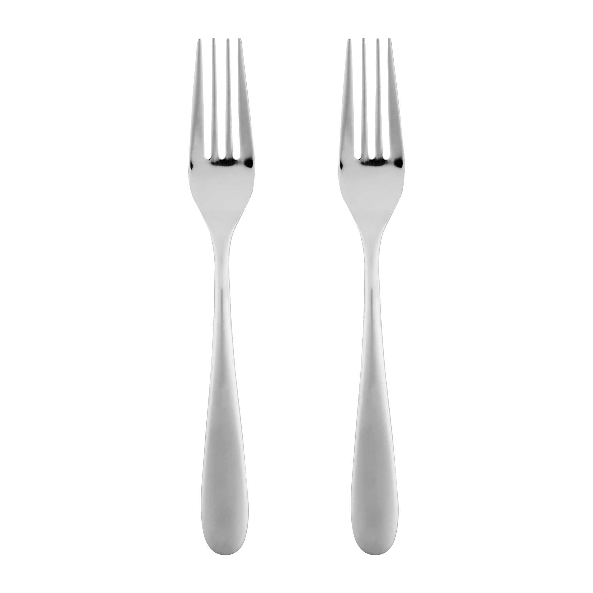 Sovereign 18/10 Stainless Steel Dinner Fork - 8" - 2 count box