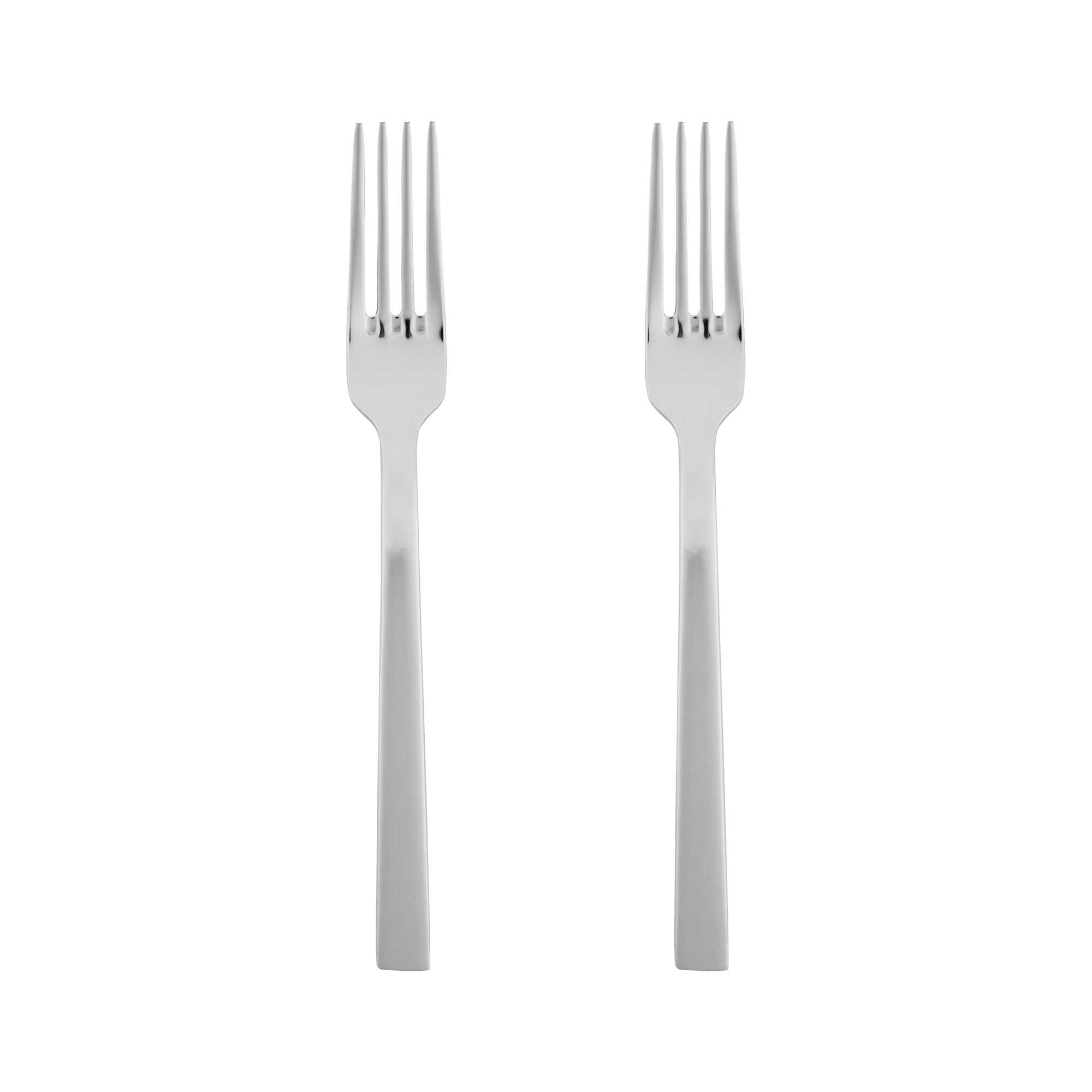 Imperial 18/10 Stainless Steel Dessert Fork - 7" - 2 count box