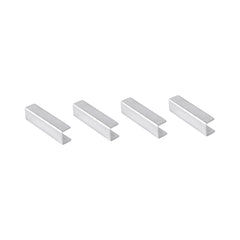 Met Lux Stainless Steel Connector Clip - For Condiment Bin Stand - 4 count box