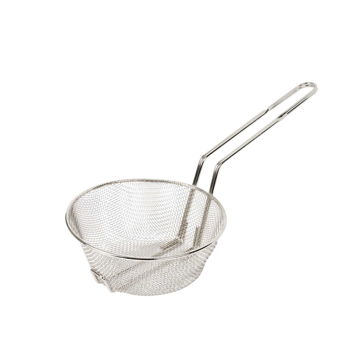 Met Lux Round Nickel-Plated Fine Mesh Culinary Basket - 8" - 1 count box