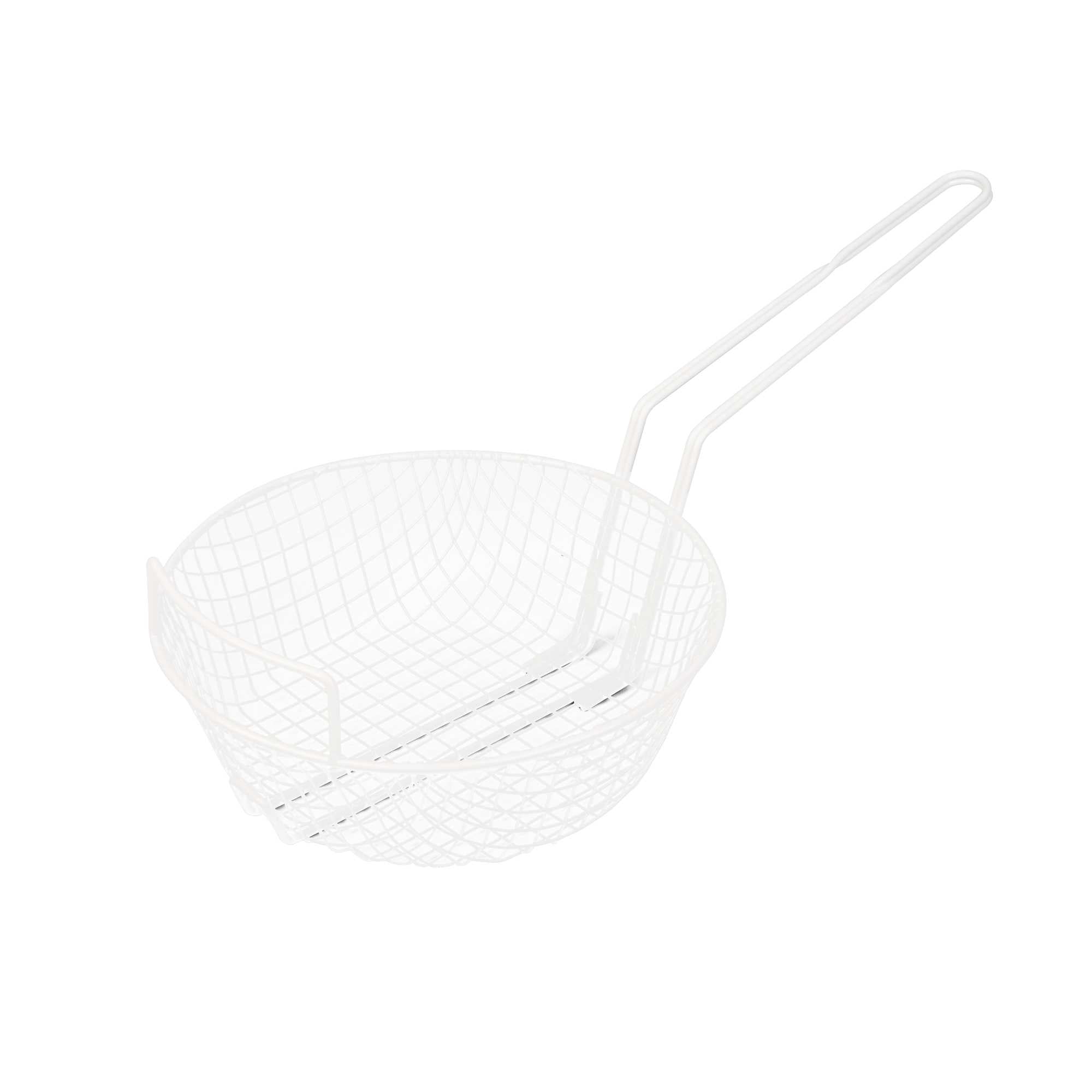 Met Lux Epoxy-Coated Coarse Mesh Breading Basket - with Helper Handle - 10" - 1 count box
