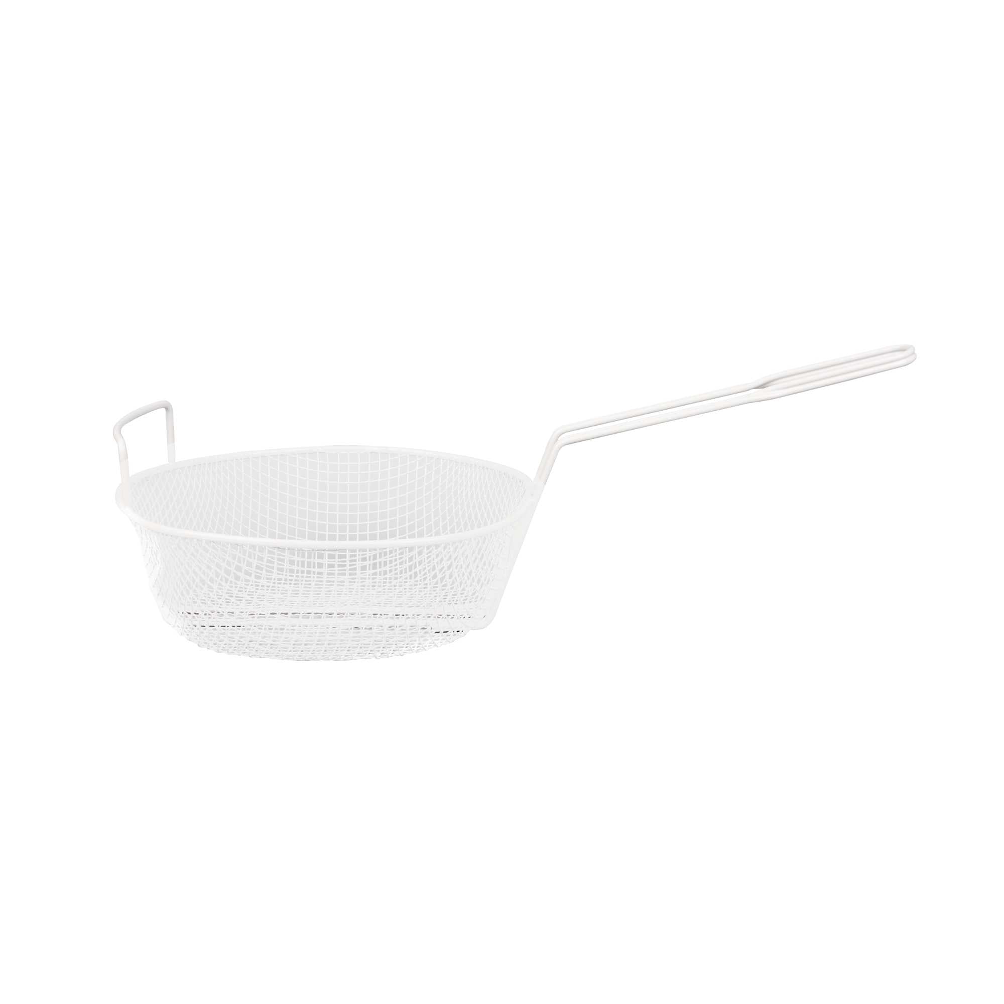 Met Lux Epoxy-Coated Medium Mesh Breading Basket - with Helper Handle - 10" - 1 count box
