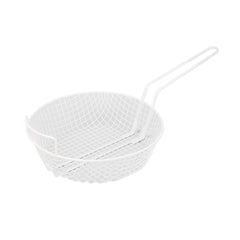 Met Lux Epoxy-Coated Coarse Mesh Breading Basket - with Helper Handle - 12