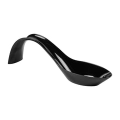 Mini Serve Black Plastic Stiletto Spoon - 5