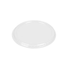 Mini Serve Round Clear Plastic Lid - Fits Bodega / Parfait / Cylindro Cup - 100 count box