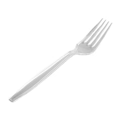Chef 101 Clear Plastic Fork - 7