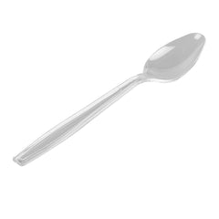 Chef 101 Clear Plastic Spoon - 6 1/2