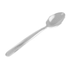 Moderna Clear Plastic Dessert Spoon - 5 1/2