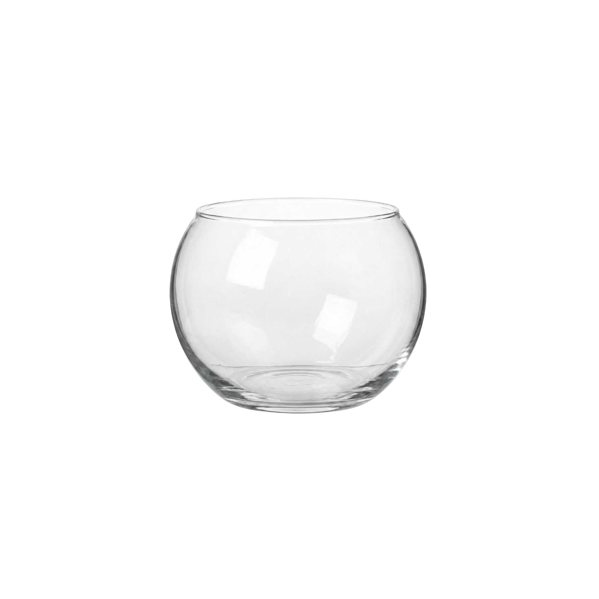 Mini Serve 2 oz Sphere Clear Plastic Cup - 2 1/4" x 2 1/4" x 3 1/4" - 100 count box