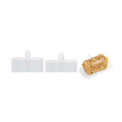 Pastry Tek Rectangle Clear Plastic Pastry Pallet - 4