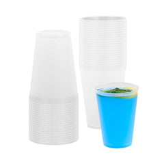Flexi Grip 12 oz Round Frosted Plastic Cup - 3 1/4